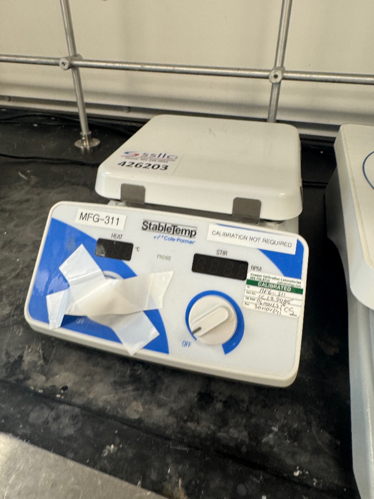 Image of Cole-Parmer StableTemp Hotplate/Stirrer